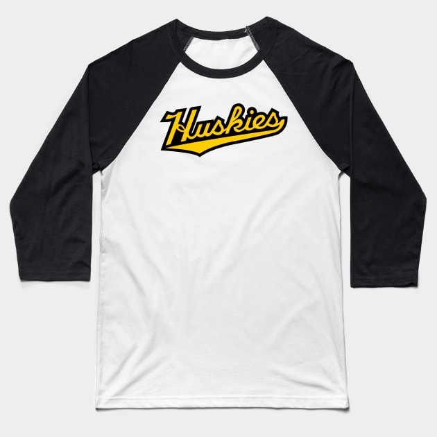 The Huskies Athletics Baseball T-Shirt by rifand store